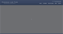 Desktop Screenshot of friedmanfirmpc.com